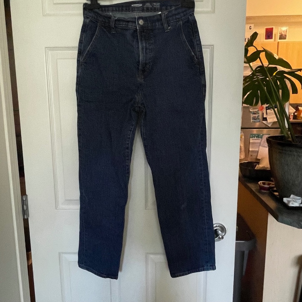 Old Navy Sky-Hi Straight Jeans